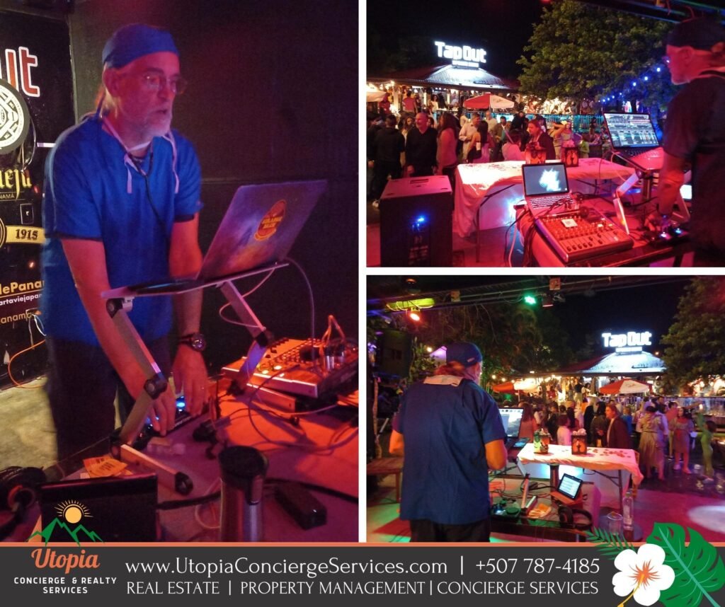 HALLOWEEN PARTY - DJ MIKE WILLIAMS - Boquete Panama Homes for Sale - Utopia Concierge and Realty Services - 1